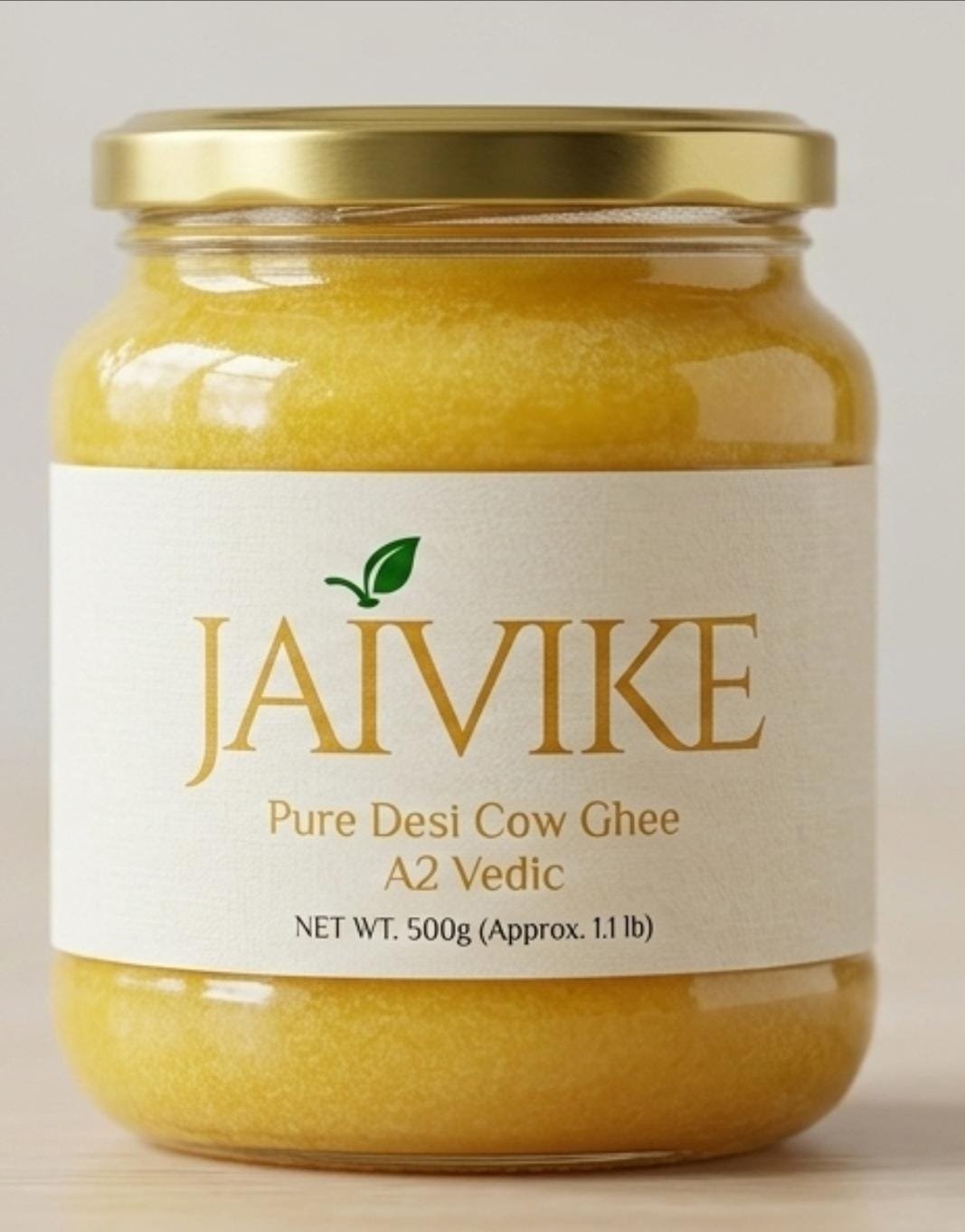 JAIVIKE A2 Gir Cow Desi Ghee 500 Gram